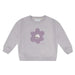 Oversized Sweatshirt Sparkling Flower aus Bio - Baumwolle von leevje kaufen - Kleidung, Babykleidung & mehr