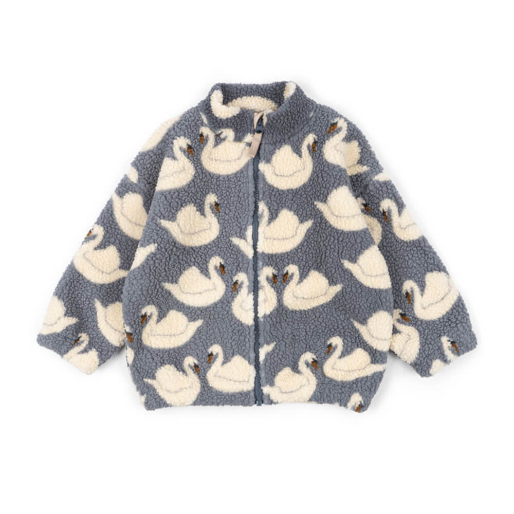 Teddyjacke aus Bio-Baumwolle und recyceltem Polyester Modell: Jody