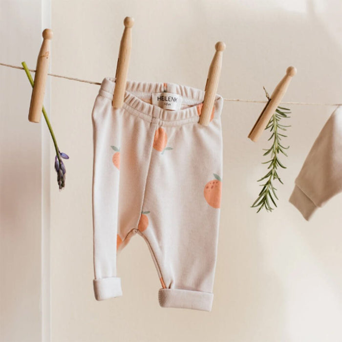 Peaches Leggings aus 100% Baumwolle von Hejlenki kaufen - Kleidung, Babykleidung & mehr
