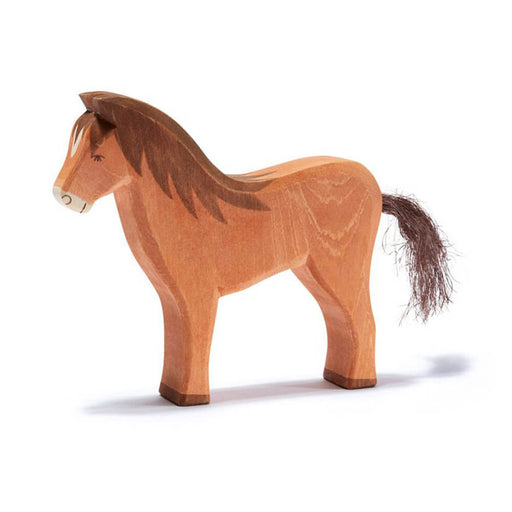 Pferd braun aus Holz von Ostheimer kaufen - Spielfigur, Babykleidung & mehr