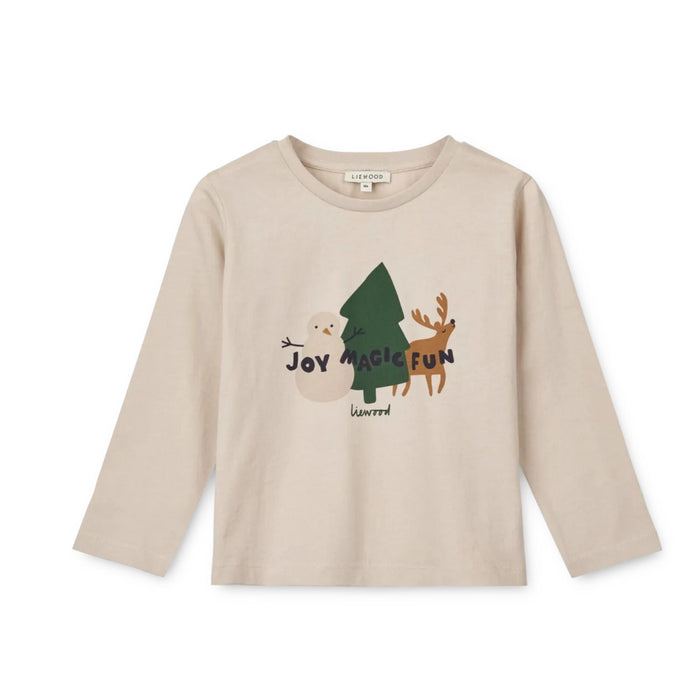 Placement Longsleeve T-shirt aus 100% Bio - Baumwolle GOTS Modell: Apia von Liewood kaufen - Kleidung, Babykleidung & mehr