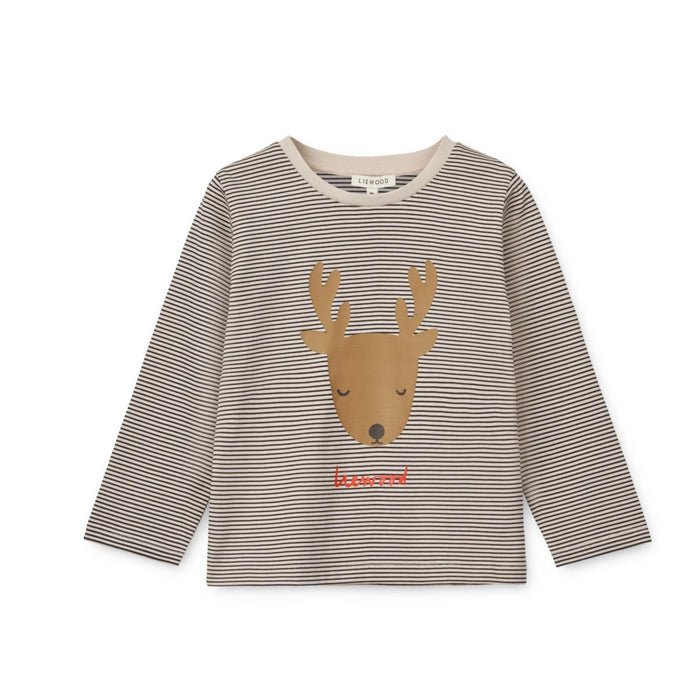 Placement Longsleeve T-shirt aus 100% Bio - Baumwolle GOTS Modell: Apia von Liewood kaufen - Kleidung, Babykleidung & mehr