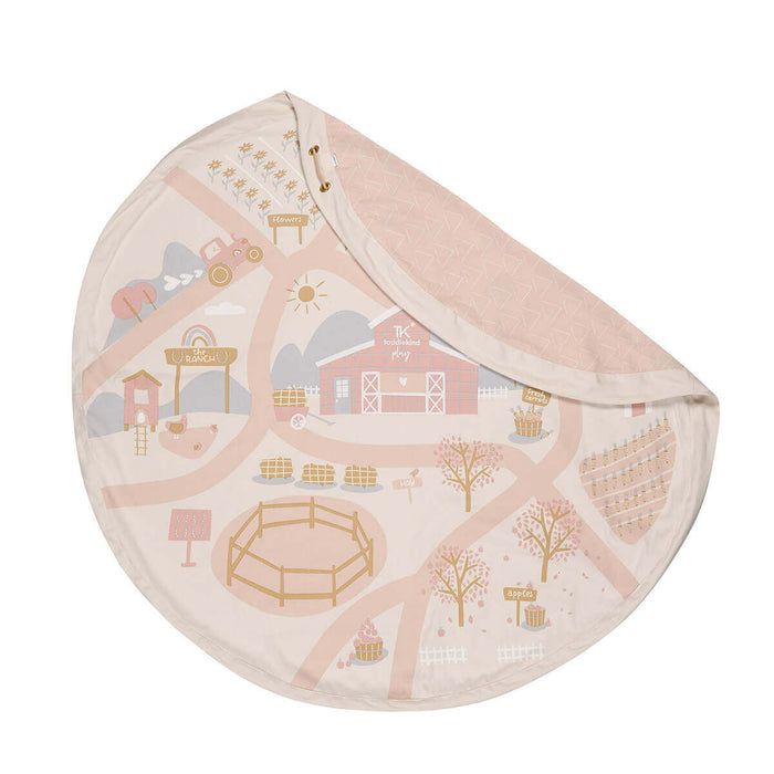 Playmat + Toy Bag 2in1 - Aufbewahrungstasche + integrierte Spielmatte von Toddlekind kaufen - Baby, Spielzeug, Kinderzimmer, Babykleidung & mehr
