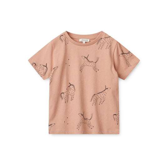 Printed Shortsleeve T-shirt aus 100% Bio - Baumwolle GOTS Modell: Apia von Liewood kaufen - Kleidung, Babykleidung & mehr