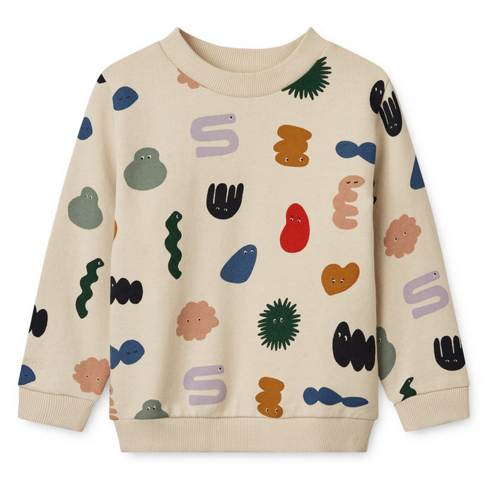 Printed Sweatshirt aus 100% Bio - Baumwolle Modell: Thora von Liewood kaufen - Kleidung, Babykleidung & mehr