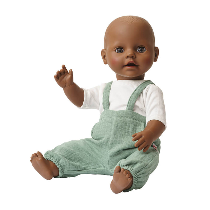 Puppen - Latzhose Gr. 28 - 35 cm aus 100 % Bio - Baumwolle von Heless kaufen - Spielzeug, Geschenke, Babykleidung & mehr