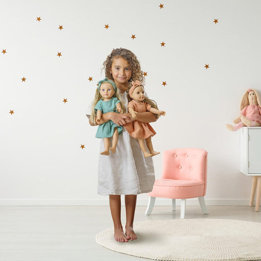 Puppenkleid Gr. 28 - 35 cm aus 100 % Bio - Baumwolle von Heless kaufen - Spielzeug, Geschenke, Babykleidung & mehr