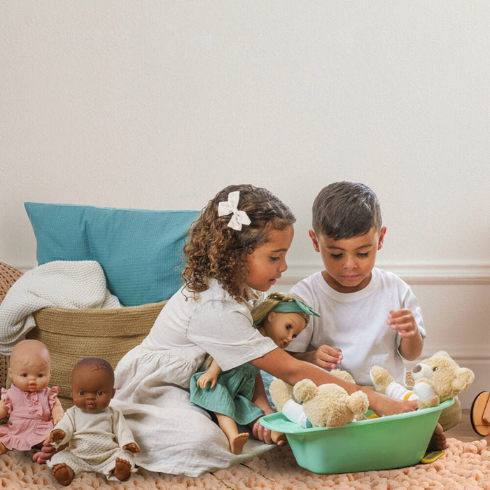 Puppenkleid Gr. 28 - 35 cm aus 100 % Bio - Baumwolle von Heless kaufen - Spielzeug, Geschenke, Babykleidung & mehr