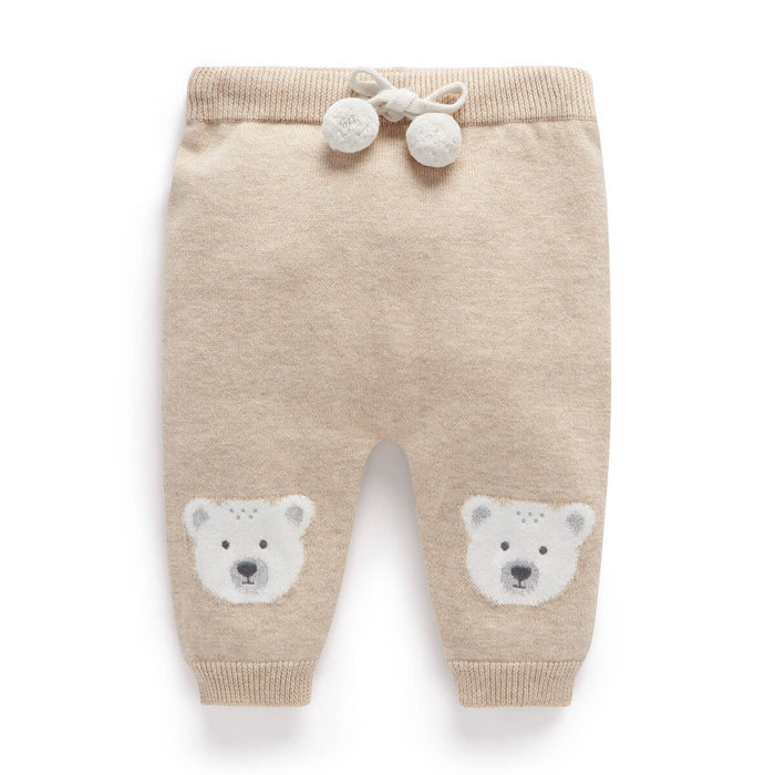 Leggings Polar Bear aus Bio-Baumwolle & Wolle
