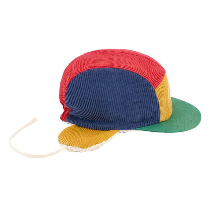 Robin Colour Cap aus Kord und Bio - Baumwollplüsch Upcyceled von New Kids in the House kaufen - Kleidung, Geschenke, Babykleidung & mehr