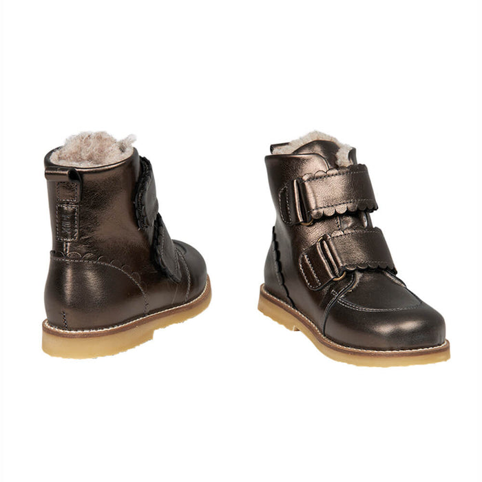 Scallop Winter Boots aus Chromfreien Premium Leder von petit nord kaufen - Kleidung, Babykleidung & mehr