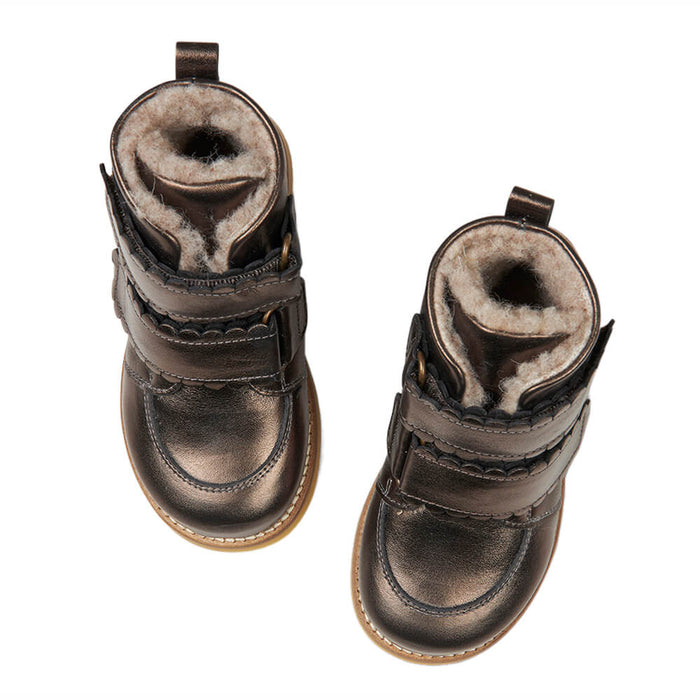 Scallop Winter Boots aus Chromfreien Premium Leder von petit nord kaufen - Kleidung, Babykleidung & mehr