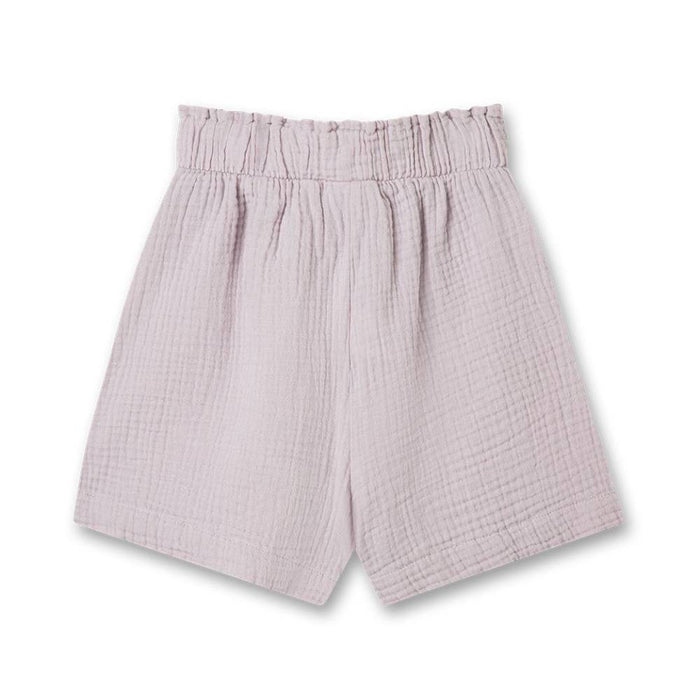 Shorts Musselin mit Schleife aus 100% GOTS Bio - Baumwolle von Sanetta kaufen - Kleidung, Babykleidung & mehr