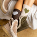 Socken 2er Set THE BIG HEART aus Bio - Baumwolle von Loones kaufen - Mama, Kleidung, Geschenke, Babykleidung & mehr