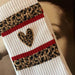 Socken LEO Heart aus Bio-Baumwolle von Loones kaufen - Mama, Kleidung, Geschenke, Babykleidung & mehr
