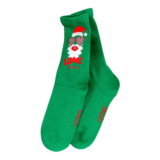 Socken LOVE SANTA aus Bio - Baumwolle von Loones kaufen - Mama, Kleidung, Geschenke, Babykleidung & mehr