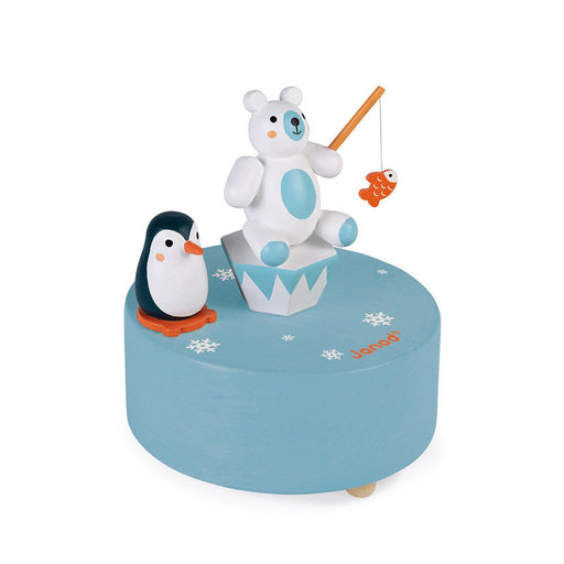 Spieldose Eisbär mit Pinguin von Janod kaufen - Kinderzimmer, Geschenke, Babykleidung & mehr