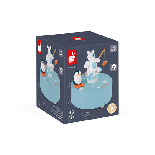 Spieldose Eisbär mit Pinguin von Janod kaufen - Kinderzimmer, Geschenke, Babykleidung & mehr