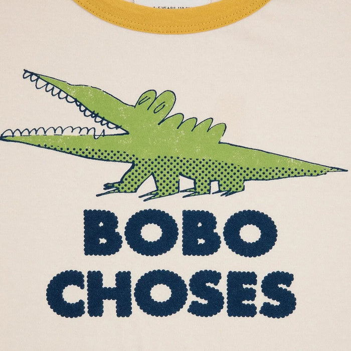 Talking Crocodile T - shirt aus 100% Bio - Baumwolle GOTS von Bobo Choses kaufen - Kleidung, Babykleidung & mehr