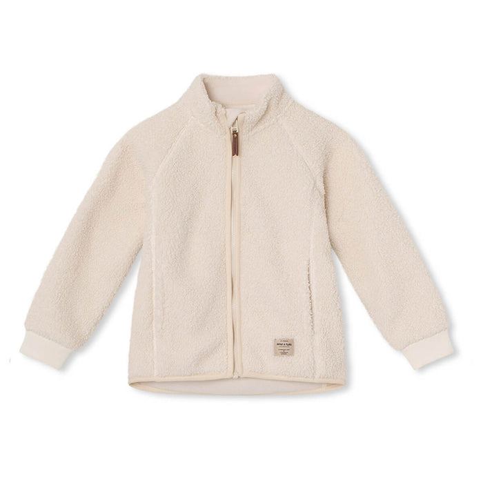 Teddyfleece Zip Jacke ohne Kapuze aus 100% recyceltem Polyester - Modell: Cedric von Mini A Ture kaufen - Kleidung, Babykleidung & mehr