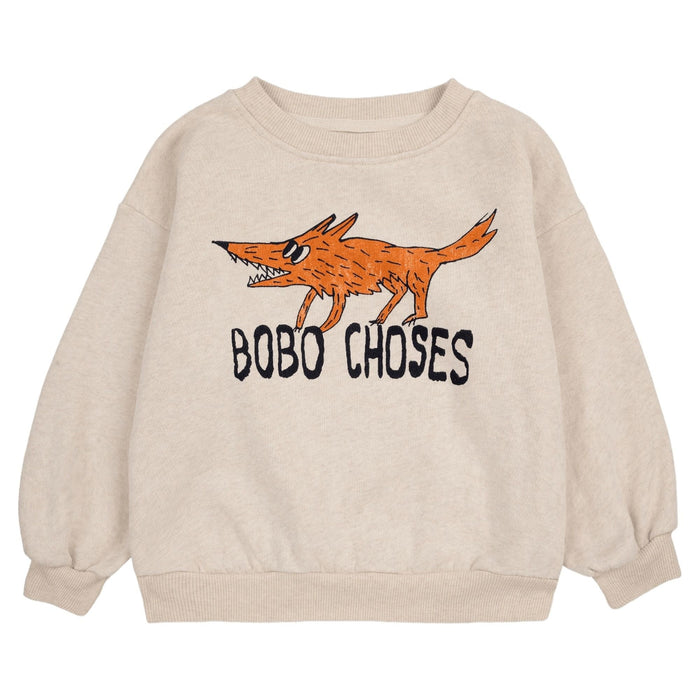 The Clever Fox Sweatshirt aus Bio - Baumwolle von Bobo Choses kaufen - Kleidung, Babykleidung & mehr