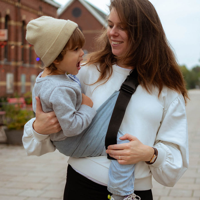 Toddler Carrier - Kleinkindtrage Denim von Wildride kaufen - Mama, Babykleidung & mehr