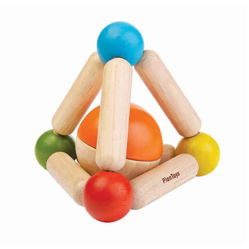 Triangle Clutching Toy - Pyramiden Greifling aus Holz von PlanToys kaufen - Spielzeug, Geschenke, Baby,, Babykleidung & mehr