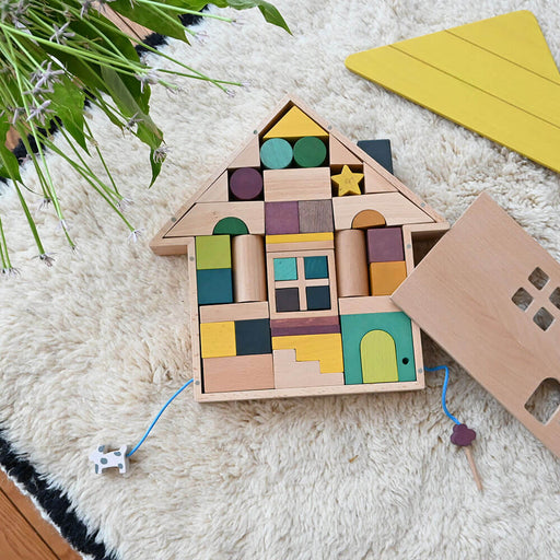 Tsumiki Bauklötze Holzhaus von Kiko+ & gg* kaufen - Spielzeug, Geschenke, Babykleidung & mehr