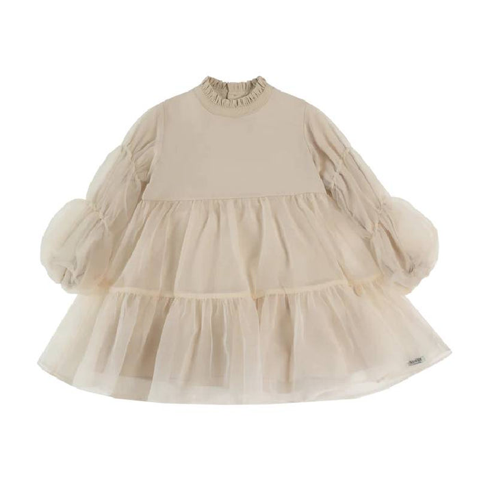 Valentien Dress - Kleid mit Tüll und Puffärmel von Donsje kaufen - Kleidung, Babykleidung & mehr