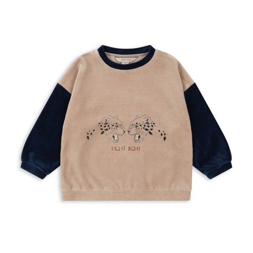 Wally Sweatshirt - Samtsweatshirt aus Bio - Baumwolle GOTS von Konges Slojd kaufen - Kleidung, Babykleidung & mehr