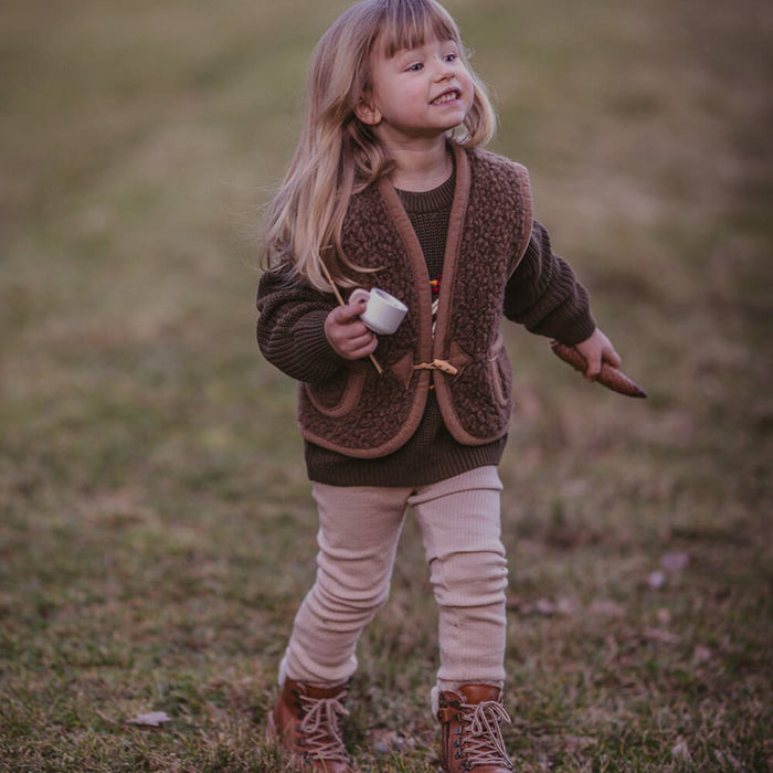 Weste aus 100% Wolle Modell: Alpen von Alweroshop kaufen - Kleidung, Babykleidung & mehr