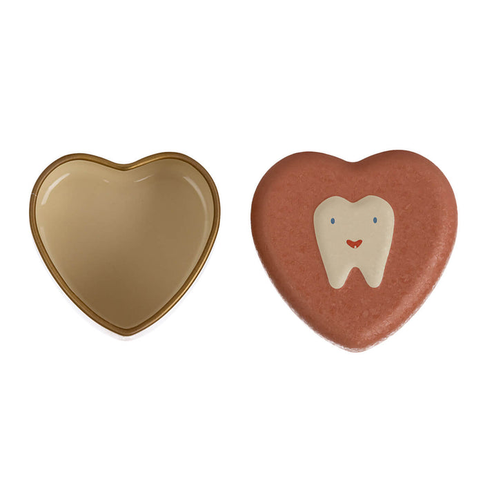 Zahnbox - Herz aus Metall von Maileg kaufen - Kinderzimmer, Geschenke, Alltagshelfer, Babykleidung & mehr