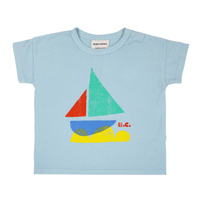 Baby T-Shirt - kurzarm mit Print aus 100% Bio Baumwolle