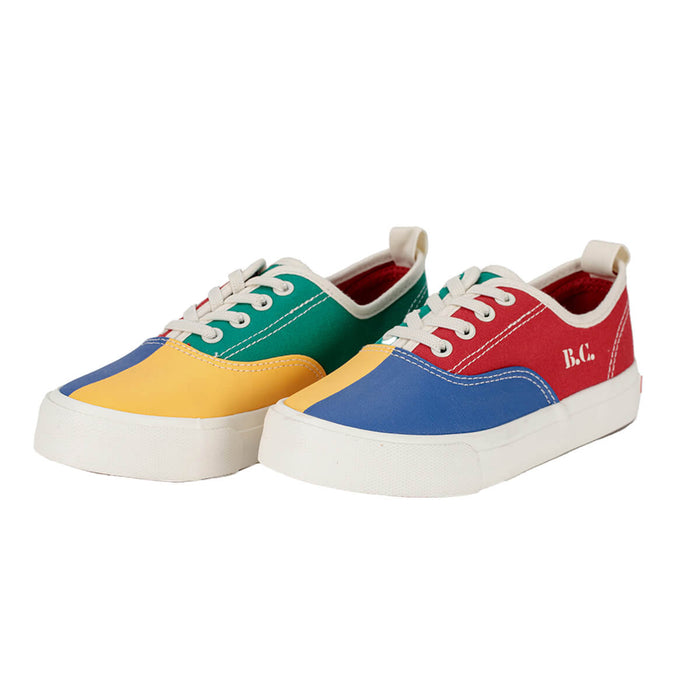 Color Block Laces Trainers - Turnschuhe