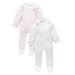 2 Pack Zip Growsuit GOTS Bio-Baumwolle von Purebaby Organic kaufen - Kleidung, Babykleidung & mehr