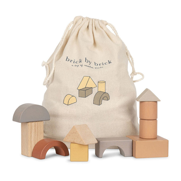 A Bag of Blocks - Bauklötze im Beutel aus FSC zertifiziertem Holz von Konges Slojd kaufen - Spielzeug, Babykleidung & mehr