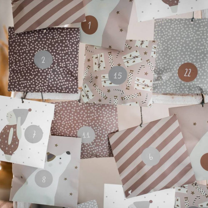 Adventskalendertüten aus Papier zum Selbst Befüllen von Ava & Yves kaufen - Kinderzimmer, Babykleidung & mehr