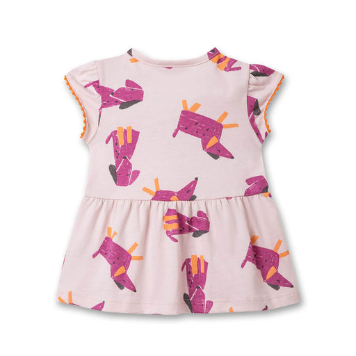 Baby Kleid mit Hunde All-Over- Print aus 100% GOTS Bio-Baumwolle von Sanetta kaufen - Kleidung, Babykleidung & mehr