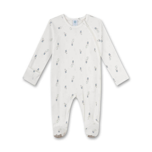 Baby Strampler mit Hasen aus 100% Bio Baumwolle GOTS von Sanetta kaufen - Kleidung, Babykleidung & mehr