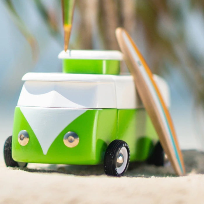 Beach Bus Buchenholz Auto von Candylab kaufen - Spielzeug, Geschenke, Babykleidung & mehr
