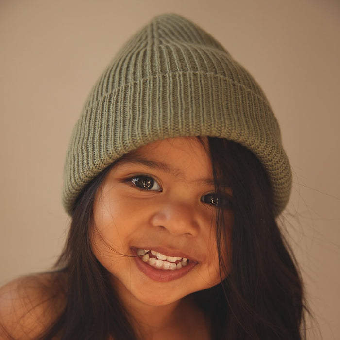 Beanie Fonzie - Kindermütze aus Merinowolle von HVID kaufen - Kleidung, Babykleidung & mehr