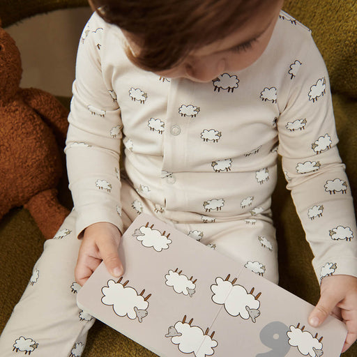 Birk Pyjama Jumpsuit bedruckt aus Bio-Baumwolle von Liewood kaufen - Kleidung, Babykleidung & mehr