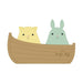 Boot mit Tieren Badespielzeug aus Silikon von Konges Slojd kaufen - Baby, Spielzeug, Alltagshelfer, Kinderzimmer, Babykleidung & mehr