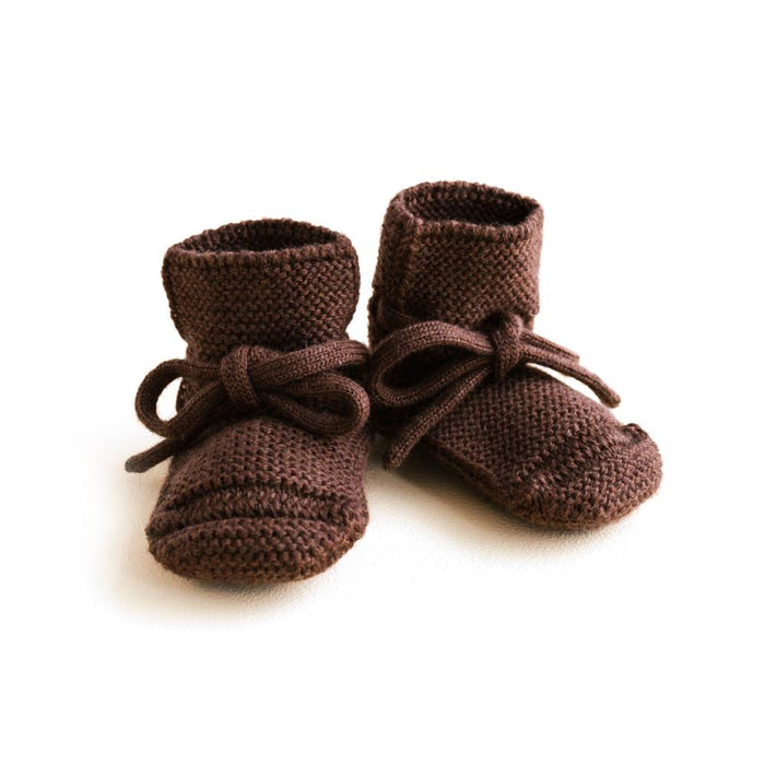 Booties Babyschuhe Gesterickt aus Merinowolle von HVID kaufen - Kleidung, Babykleidung & mehr