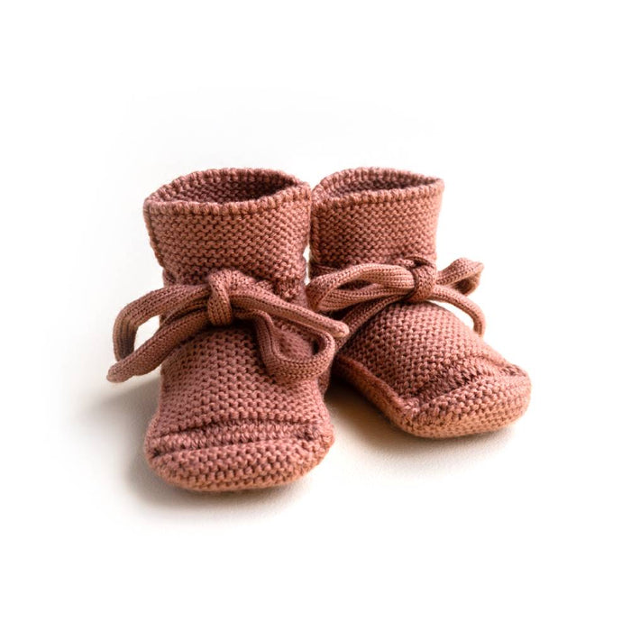Booties Babyschuhe Gesterickt aus Merinowolle von HVID kaufen - Kleidung, Babykleidung & mehr