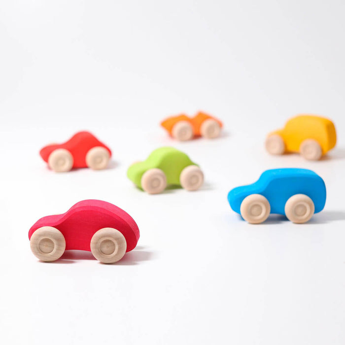 Bunte Autos 6er Set aus 100% Holz von Grimm´s kaufen - Spielzeug, Geschenke, Babykleidung & mehr