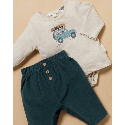 Cord Slouch Pants aus 100% GOTS Bio-Baumwolle von Purebaby Organic kaufen - Kleidung, Babykleidung & mehr