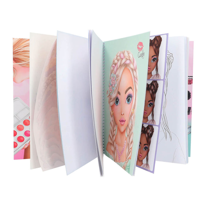 Create your TOP Model Make-Up Malbuch mit Stickern von Depesche kaufen - Alltagshelfer, Spielzeug, Geschenke, Babykleidung & mehr