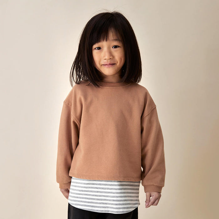 Cropped Sweatshirt aus 100% Bio-Baumwolle GOTS von Gray Label kaufen - Kleidung, Babykleidung & mehr