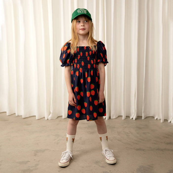 Dress mit Strawberry All-Over Print - 100% Lyocell von mini rodini kaufen - Kleidung, Babykleidung & mehr